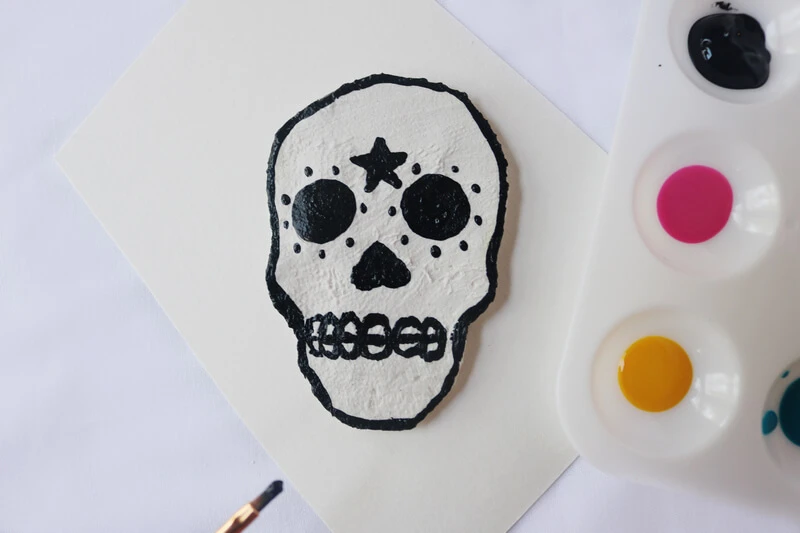 Día de los Muertos Sugar Skull Magnet 9